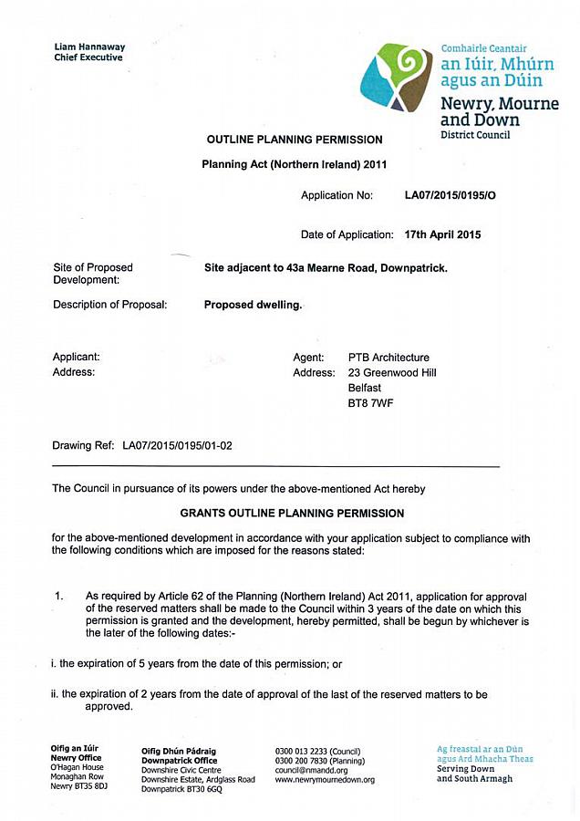 Adj. To 43A Mearne Road