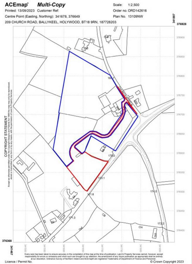 Two Building Sites @ 209 Church Road