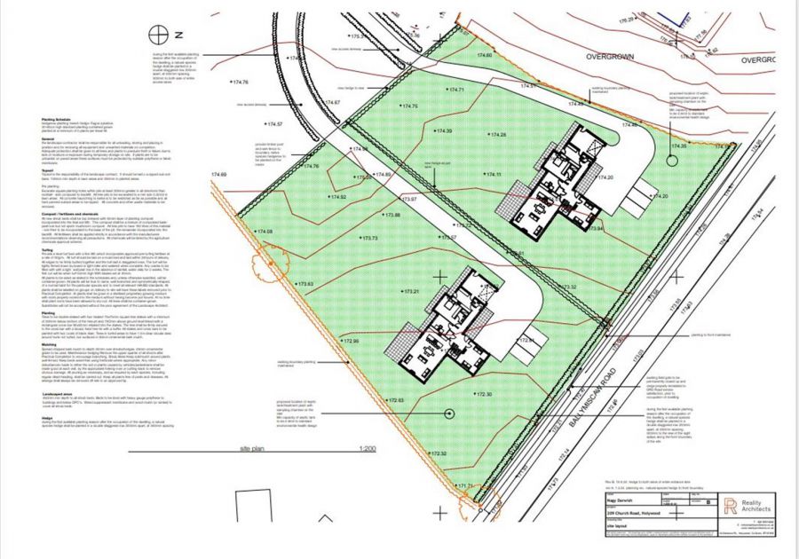 Two Building Sites @ 209 Church Road