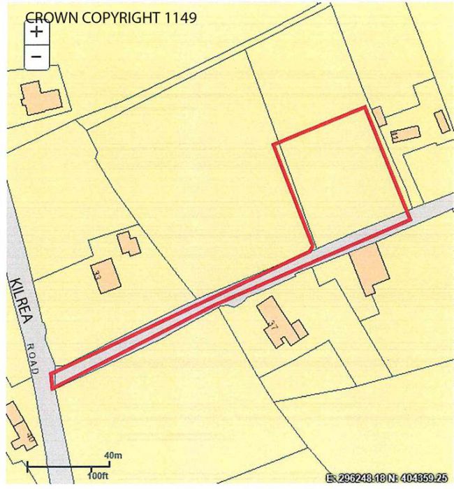 Site 25m West Of 41 Kilrea Road