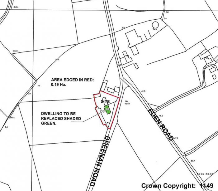 Site At 76 Dreenan Road, maghera, BT44 8LT