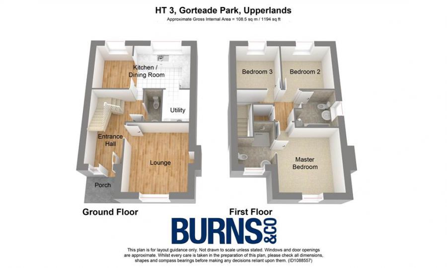 Site 8 House Type 3 Gorteade Park