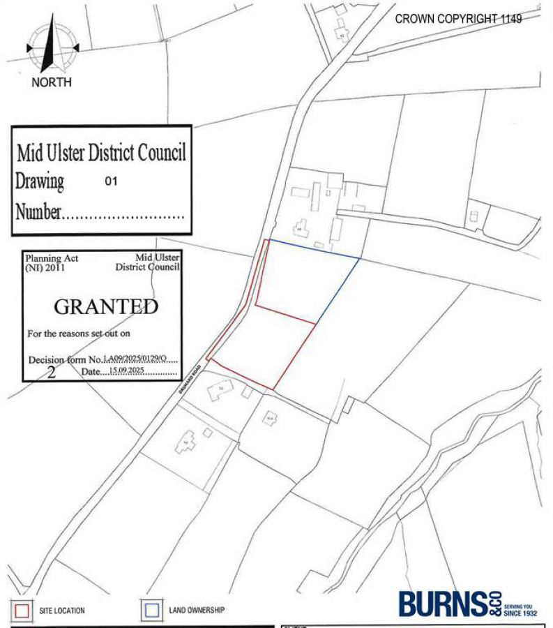 Building Site 50M NE of 50 Drumard Road