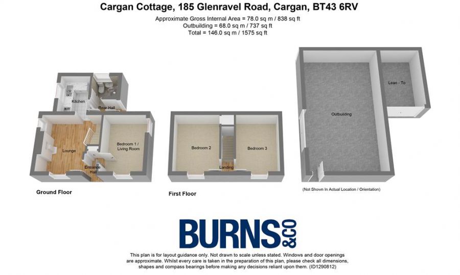 Cargan Cottage, 185 Glenravel Road