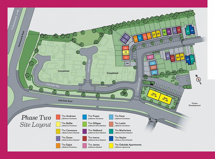 The Oakdale Apartments, Site 74 Enler Village
