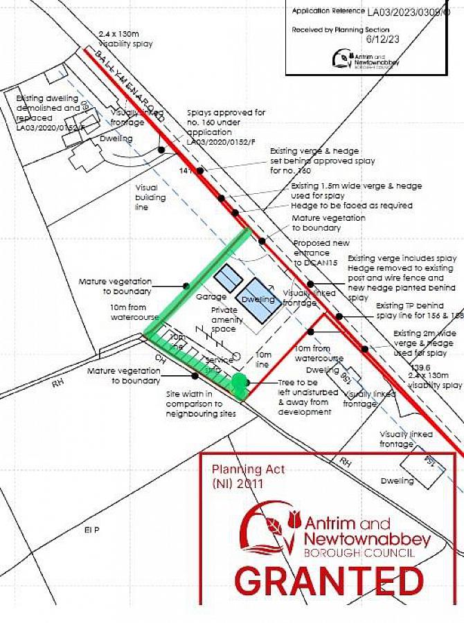 Building Site 90M Nw Of 156 Ballymena Road Building Site 90M Nw Of 156 Ballymena Road
