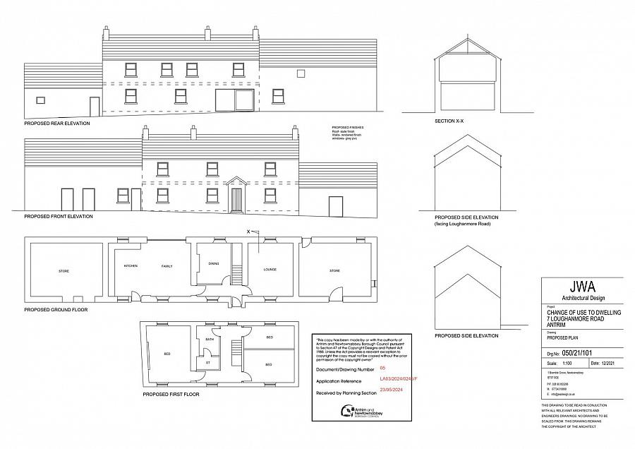 Dwelling, Building Site & Land At 7 Loughanmore Rd