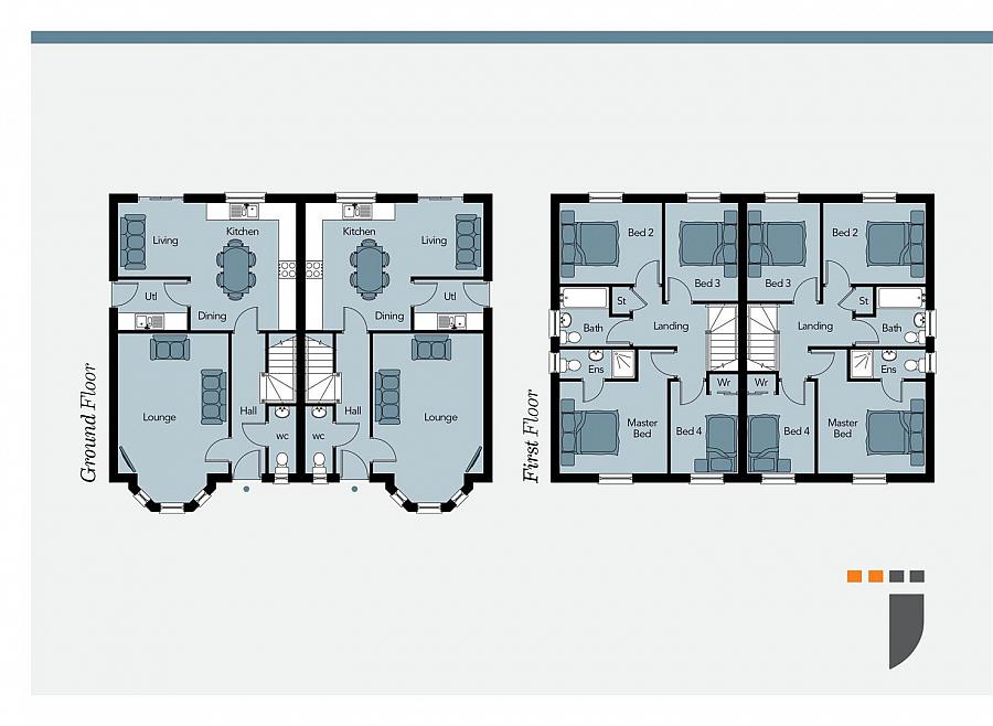 Site 42, The Edgeley (Including Home Office/Garden Room) At Springwater
