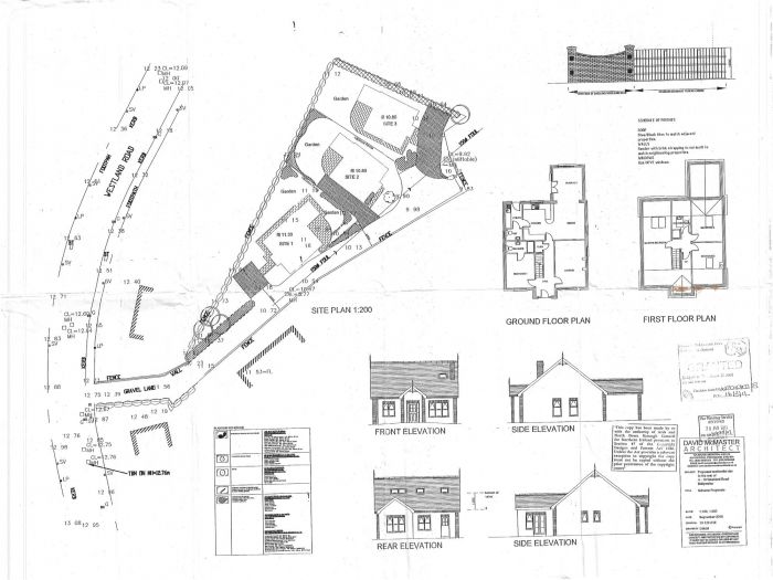Site between, 10-12 Westland Road