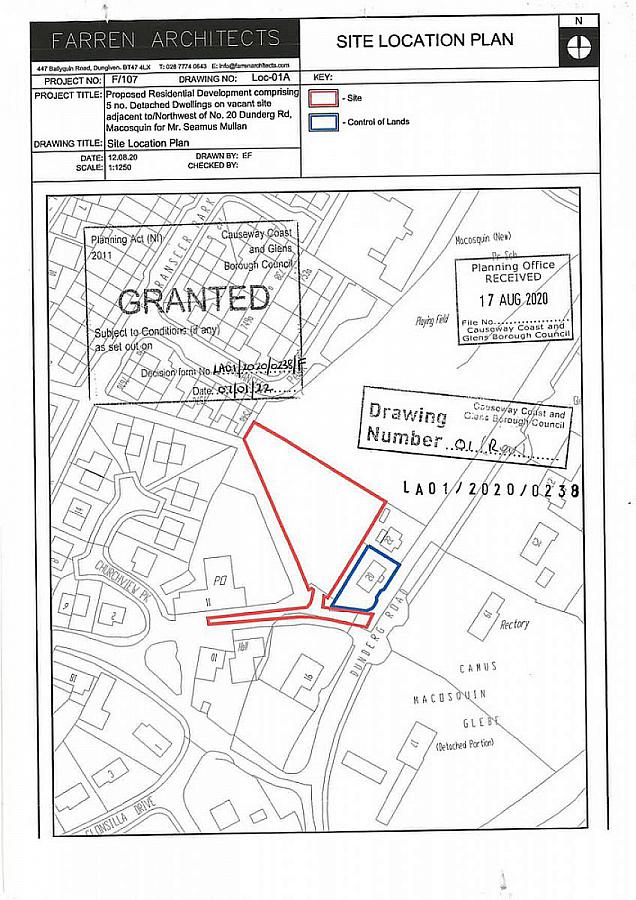 5 Detached Sites At 20 Dunderg Road