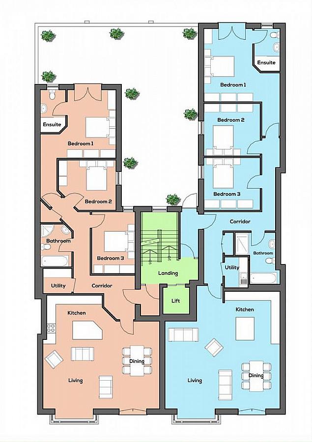 Apt 1 Peninsula, 27-28 Kerr Street