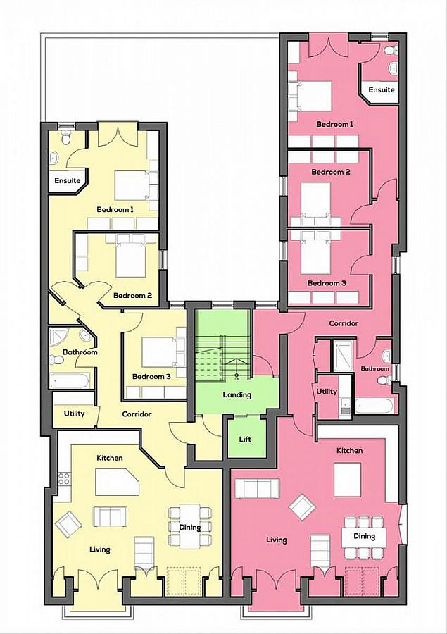 Apt 5 Peninsula, 27-28 Kerr Street