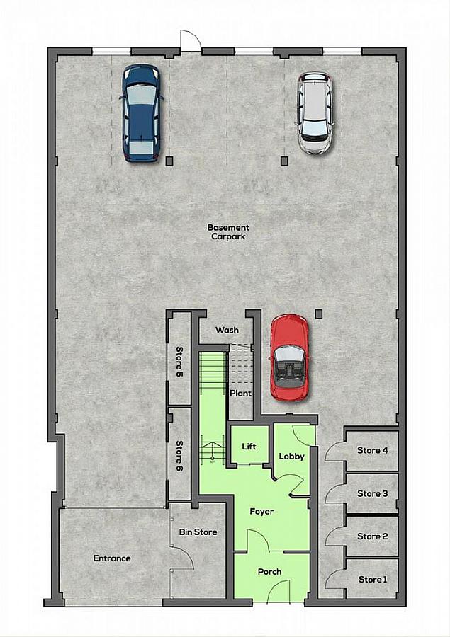 Apt 4 Peninsula, 27-28 Kerr Street