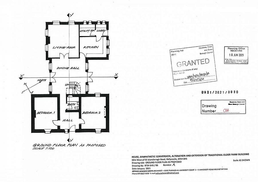 Conversion Site, 60 Meters West Of, 55 Islandarragh Road