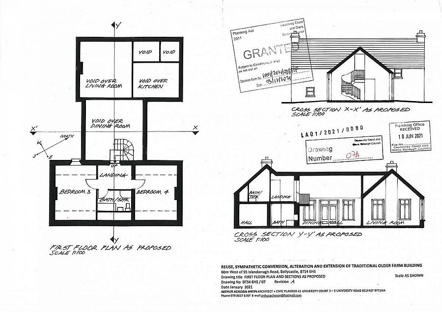 Conversion Site, 60 Meters West Of, 55 Islandarragh Road