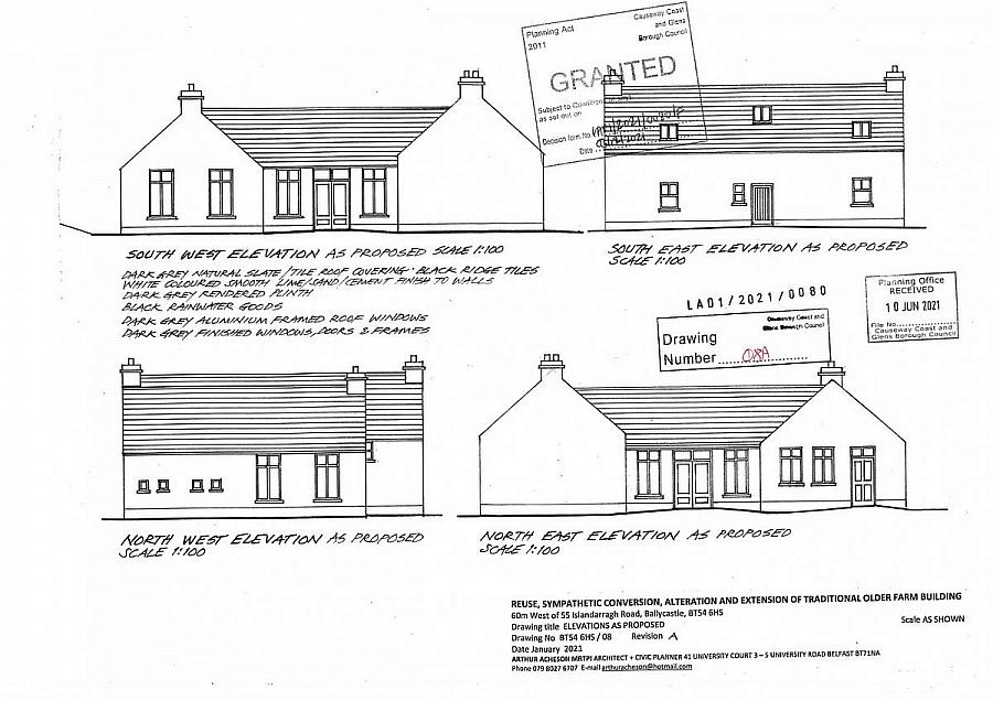 Conversion Site, 60 Meters West Of, 55 Islandarragh Road