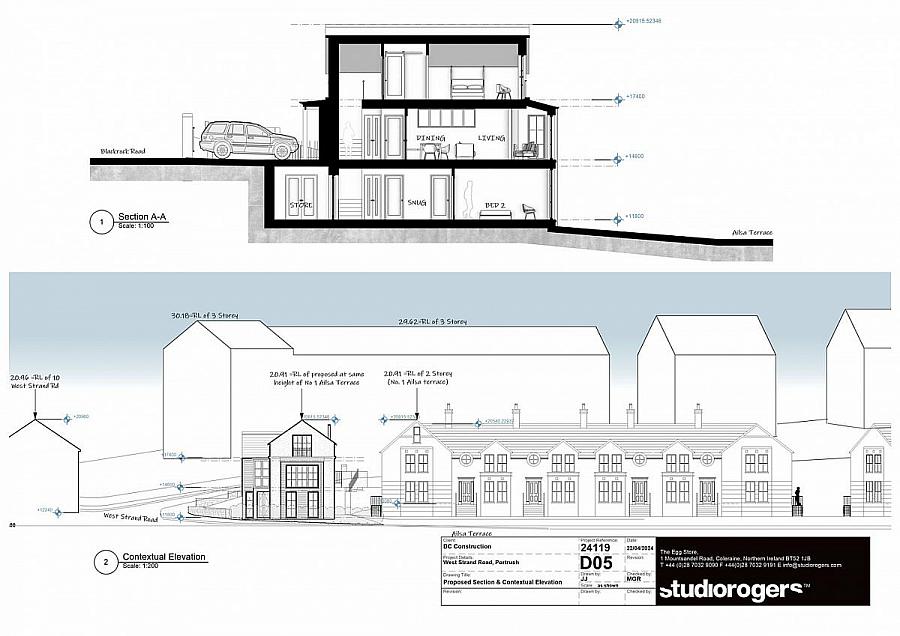 New Build Detached Home Adjacent To West Strand Road