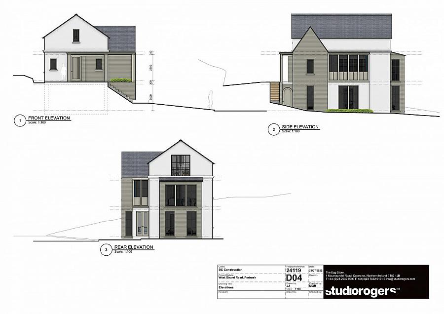 New Build Detached Home Adjacent To West Strand Road