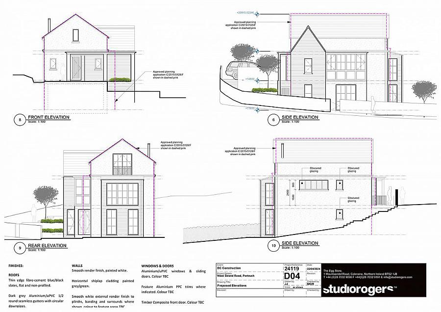 New Build Detached Home Adjacent To West Strand Road