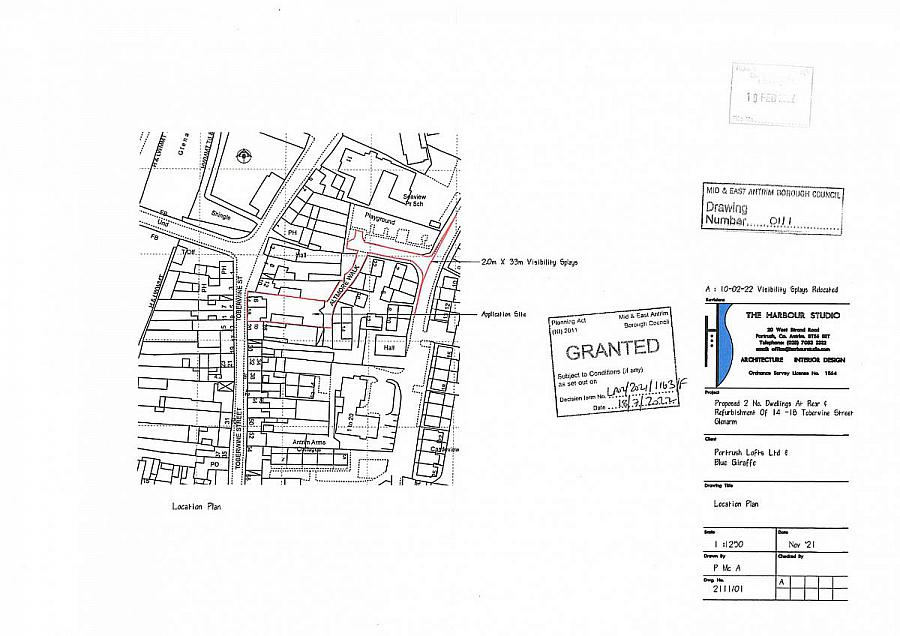 Two Detached Building Plots To Rear Of 14-18 Toberwine Street