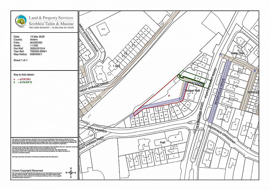 Parcel Of Land To Rear Of 16-40 Portstewart Road