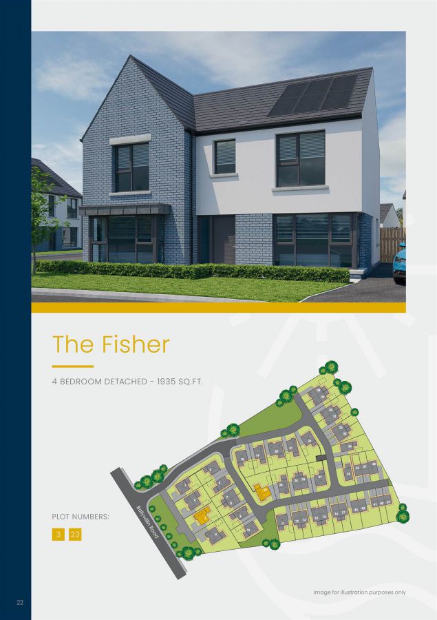 The Fisher, Site 3 Ballywillan Gardens