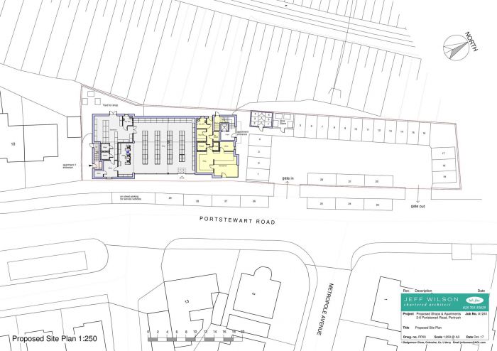 Large Development Site At 2-6 Portstewart Road