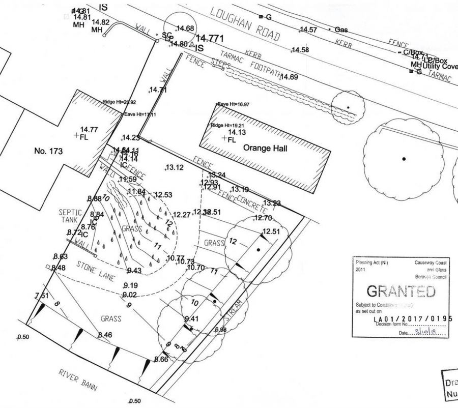 Site 25m South-east Of 'river Cottage'