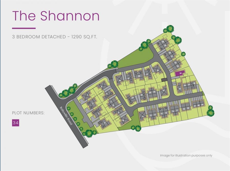 The Shannon Site 34 Ballywillin Gardens