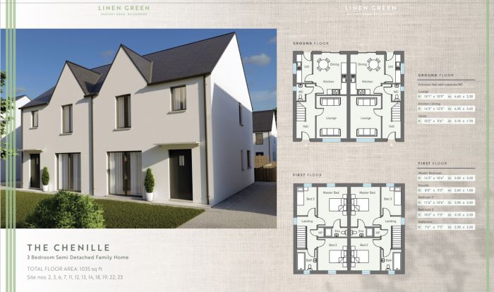 The Chenille, Site 2 Linen Green, Taughey Road