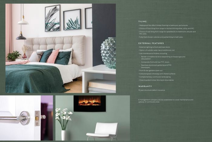 The Gingham, Site 17 Linen Green The Gingham, Site 17 Linen Green