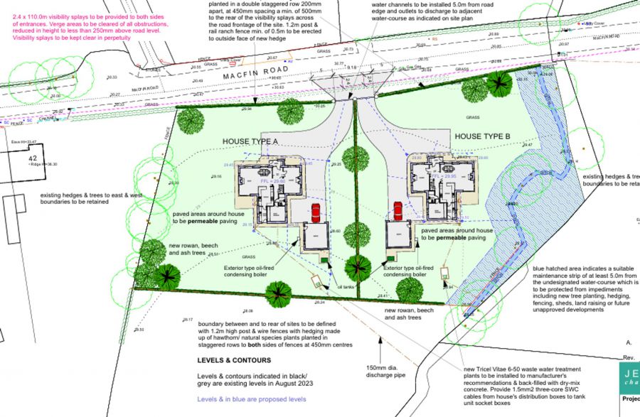 2, New Builds Macfin Road