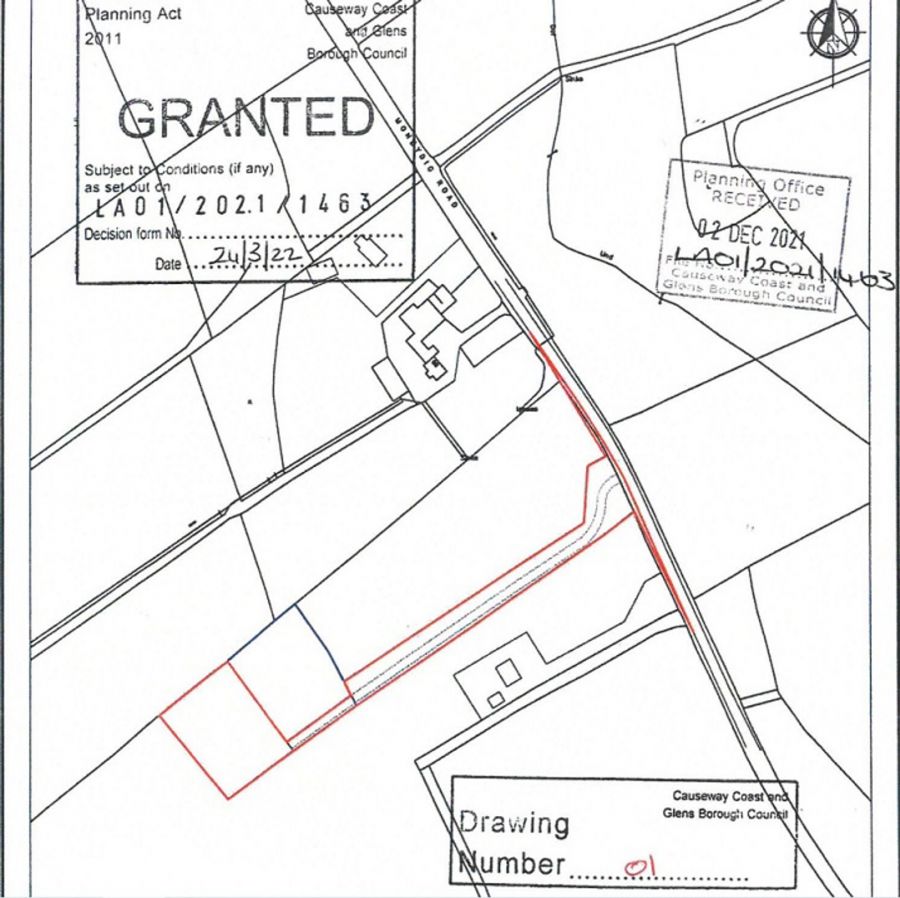 2 Sites , S.W Of 89 Moneydig Road
