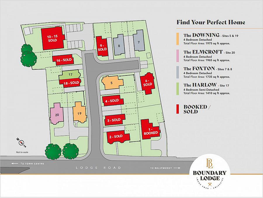 Site 5 The Downing Boundary Lodge, Lodge Road