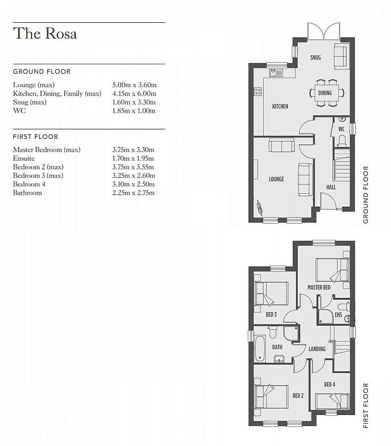 Plot 95 (Rosa) Roe Wood, Ballyquin Road