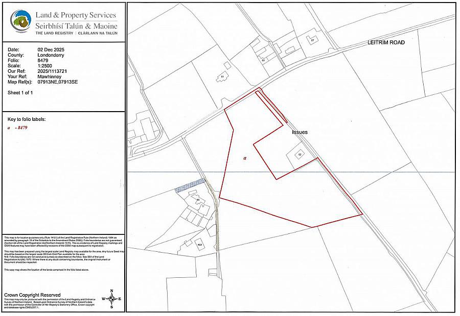 C. 9.9 Acres Of Agricultural Land Situated On, Leitrim Road