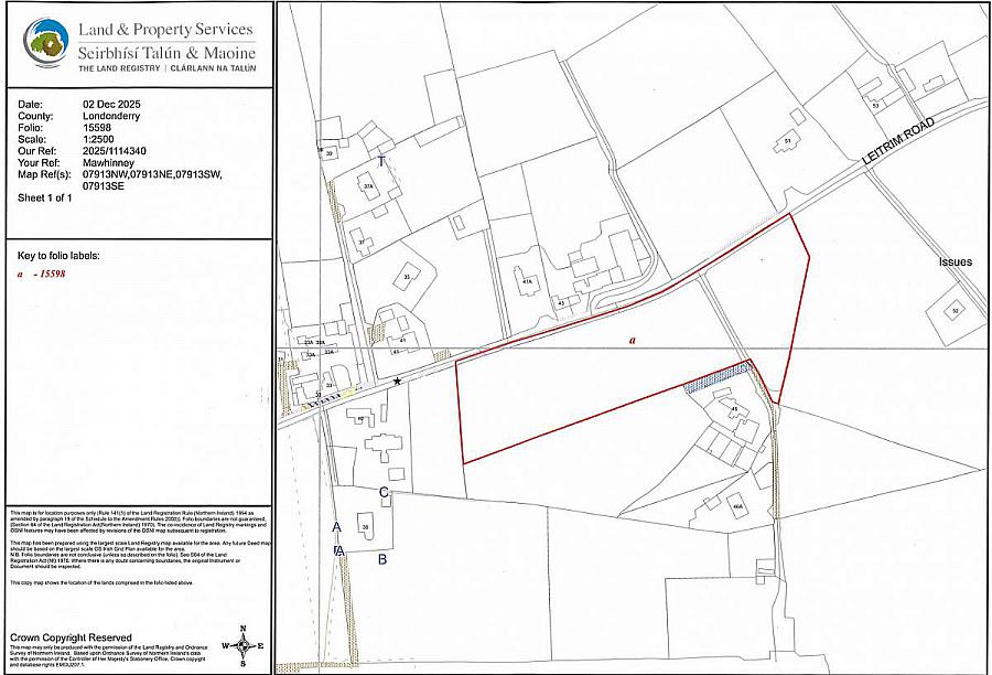 C. 9.9 Acres Of Agricultural Land Situated On, Leitrim Road