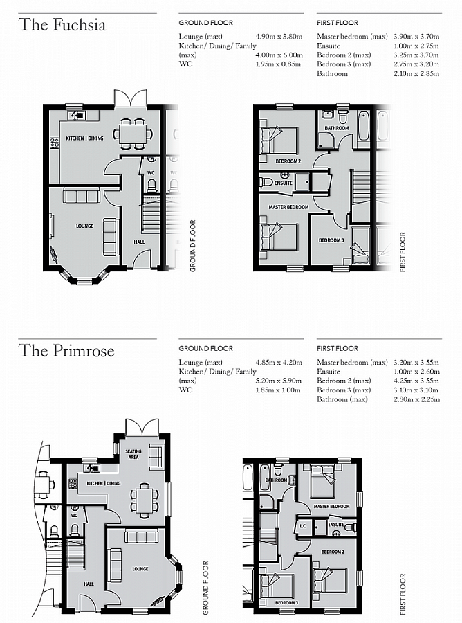 Plot 147 (Fuchsia) Roe Wood, Ballyquin Road