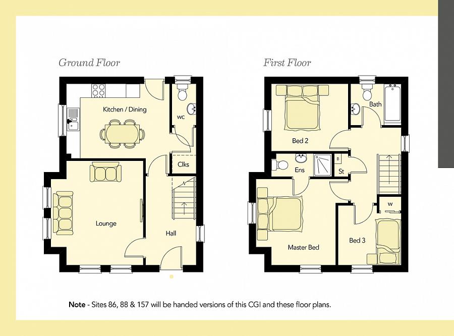Site 157 (the Crozier) Foxleigh Meadow, Charlotte Street