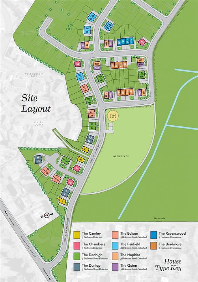 Site 158 (The Dunlop) Foxleigh Meadow, Charlotte Street
