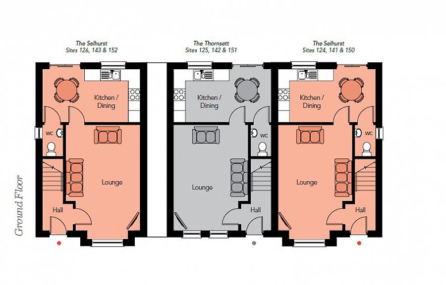 Site 142 (The Thornsett) Foxleigh Meadow, Charlotte Street