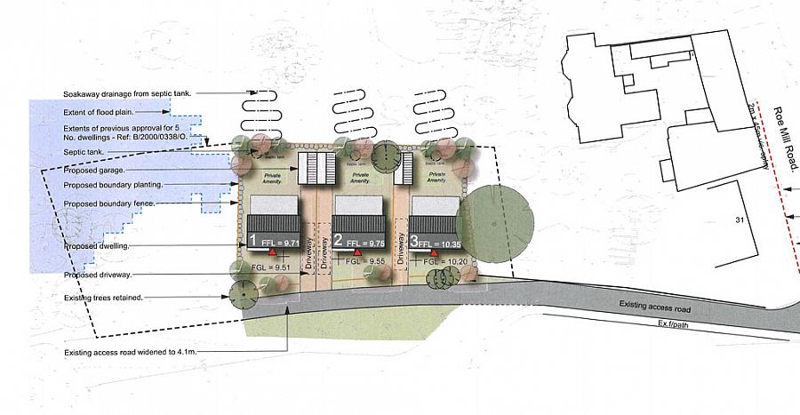 25M South West Of  29 Roe Mill Road