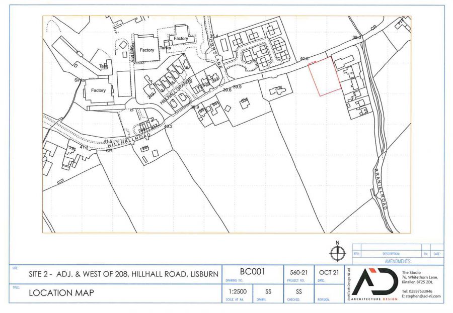 Site @ 206 Hillhall Road