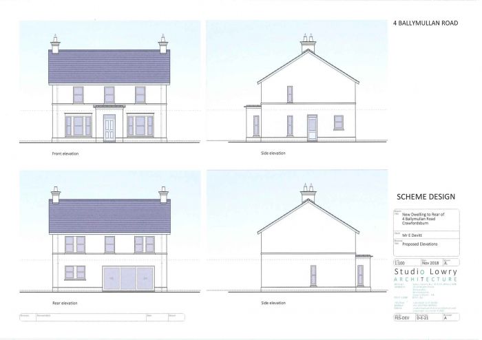 Site @, 4b Ballymullan Road