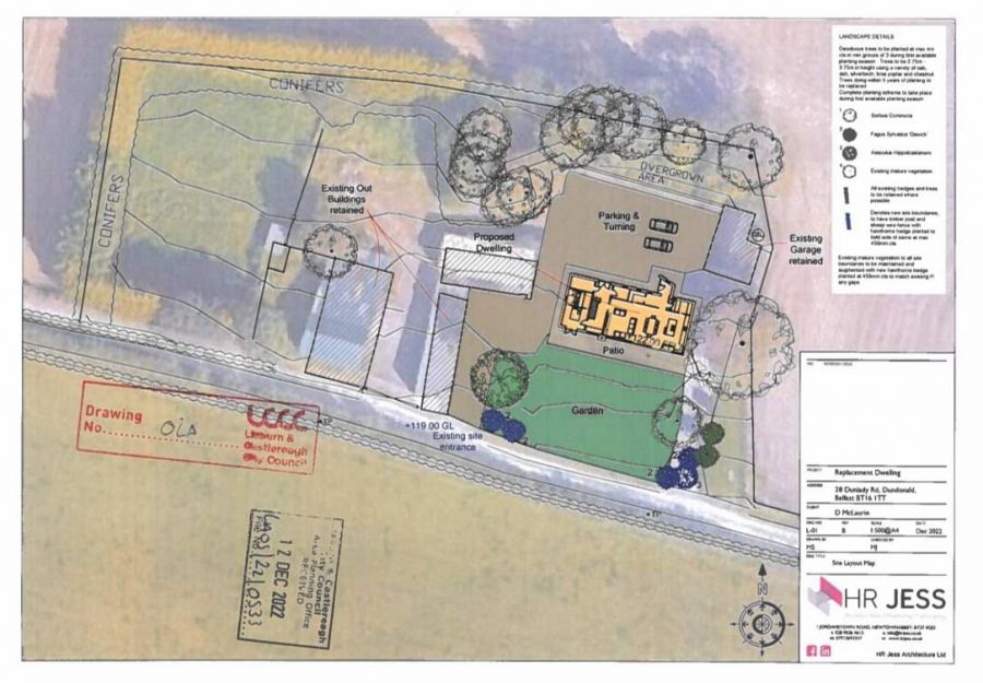 Site with FPP, 28 Dunlady Road