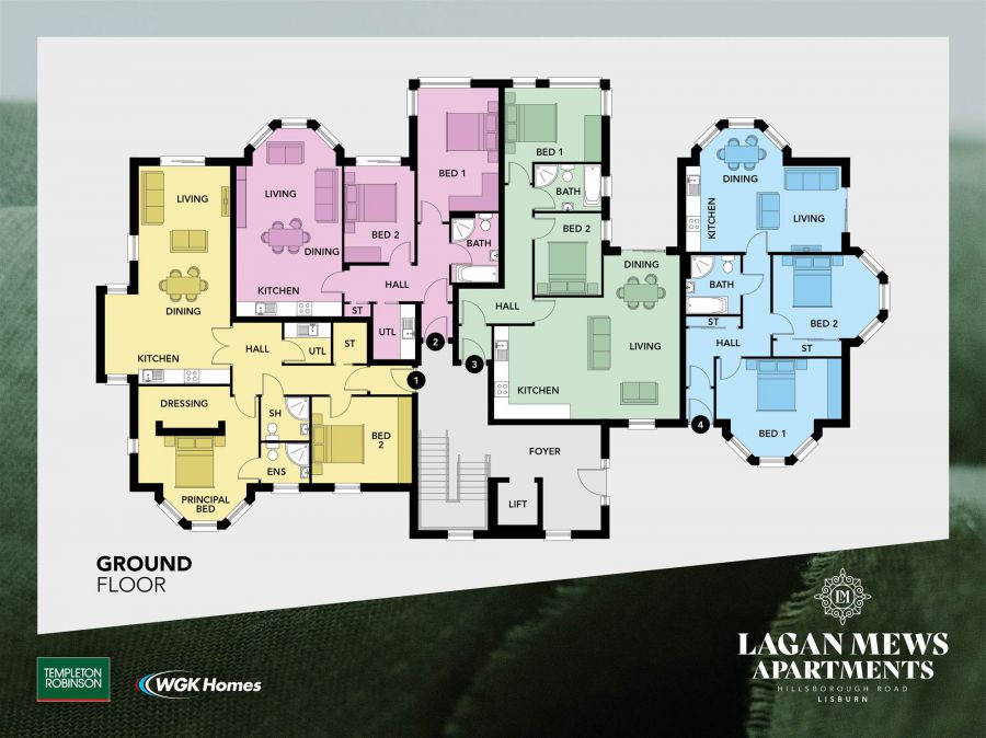 Apt 3 Lagan Mews