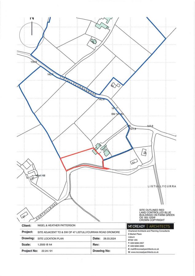 Site Adjacent & Sw Of 47 Listullycurran Road