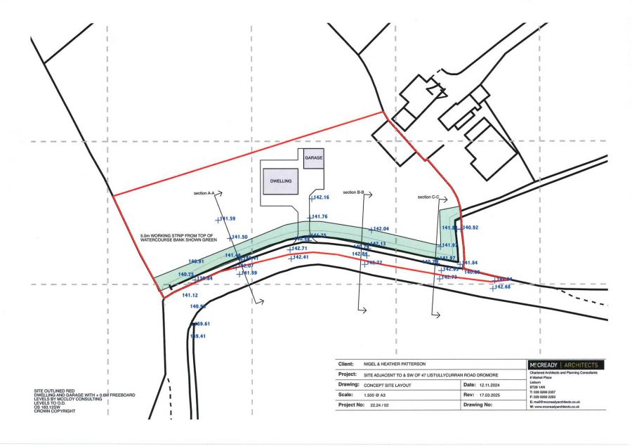 Site Adjacent & Sw Of 47 Listullycurran Road