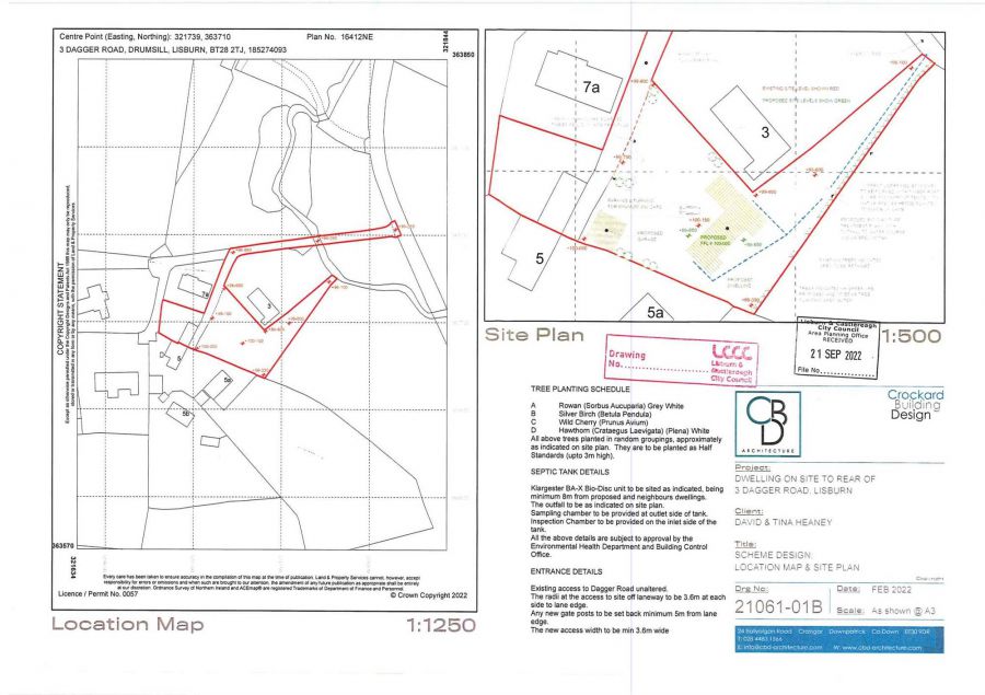Site To Rear Of 3 Dagger Road