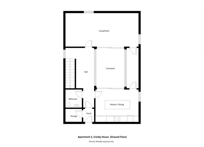 THE COURTYARD MEWS, 2 Crosby House THE COURTYARD MEWS, 2 Crosby House